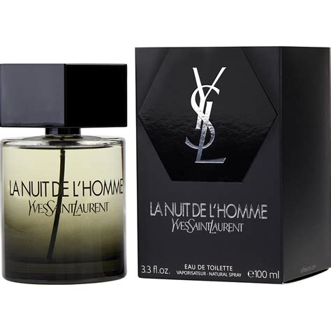 yves saint laurent la nuit de l homme edt vapo|yves saint laurent for men.